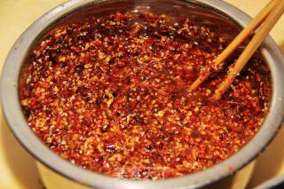 The Production of Old Chongqing Chili Oil recipe