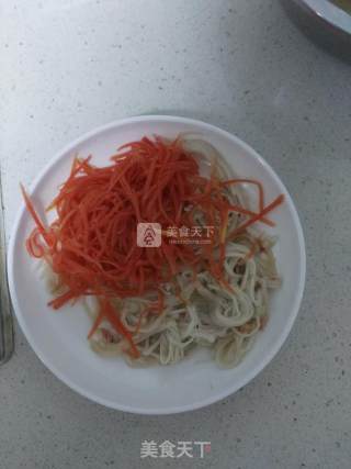 Cold Crystal Vegetable Vermicelli recipe