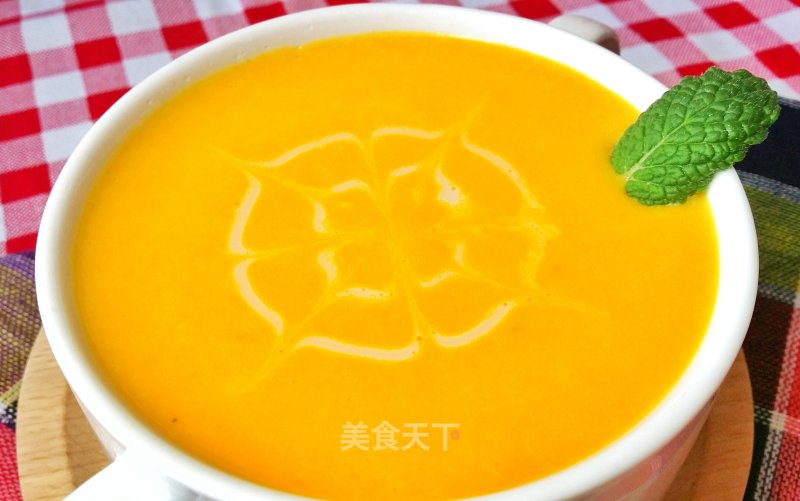 Pumpkin Soup with Milk recipe