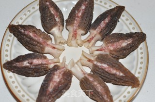 Morels Stuffed with Meat recipe