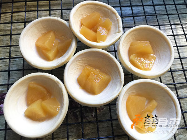 Yellow Peach Egg Tart recipe