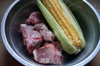 Corn Pork Ribs Soup recipe