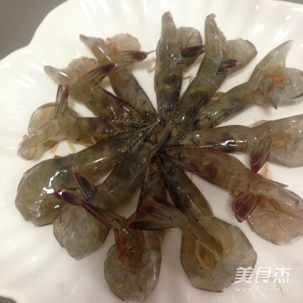 Steamed Shrimp with Garlic recipe