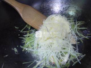 Green Pepper and Potato Shreds recipe