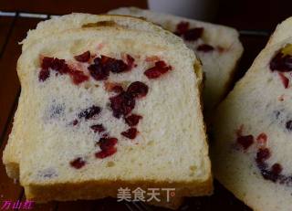 Creamy Cranberry Medium Toast recipe