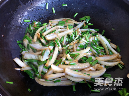 Vegetarian Stir-fried Cabbage Stems recipe