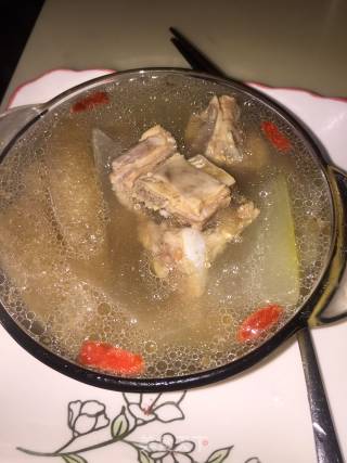 Winter Melon and Bamboo Sun Pork Rib Soup recipe