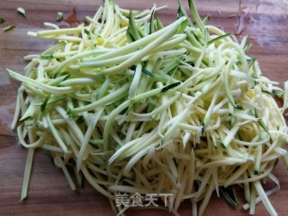 Garlic Pumpkin Shreds recipe