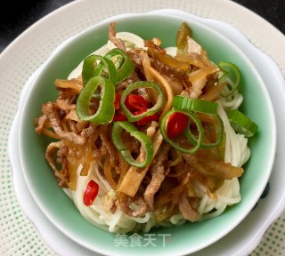 "mustard Pickled Mustard" Pork Noodles recipe