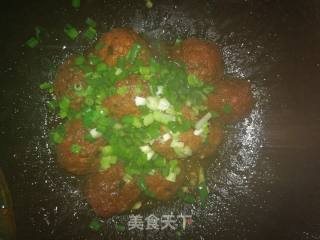 Braised Meatballs recipe