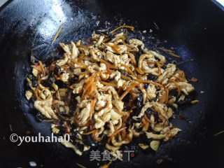 Yuxiang Chicken Shreds recipe