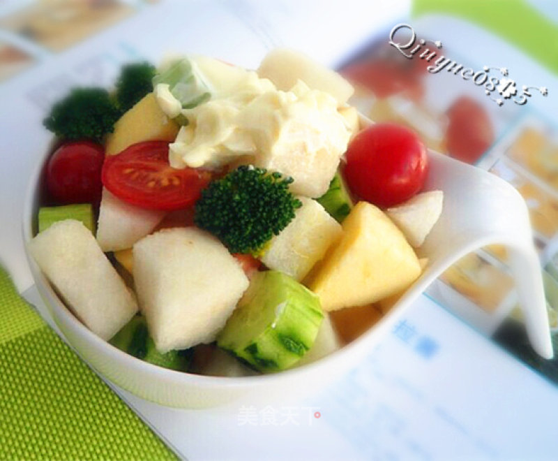 Vegetable and Fruit Salad recipe