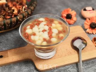 Dessert-chinese Wolfberry Glutinous Rice Balls recipe
