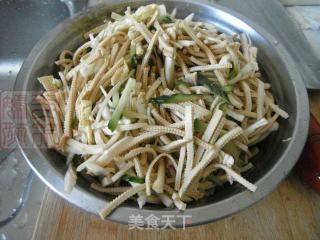 Tofu with Cabbage Heart and Cucumber recipe