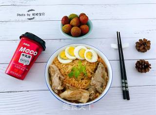 Instant Noodles with Pork Ribs recipe