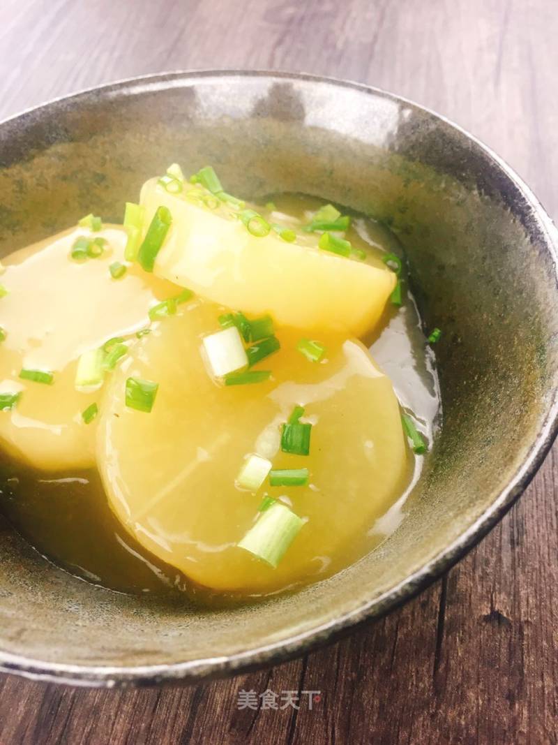 Abalone Sauce and Radish recipe