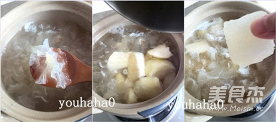 Laiyang Pear Three White Soup recipe