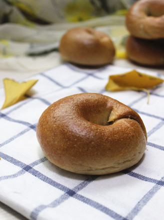 Black Soy Milk and Whole Wheat Bagels recipe