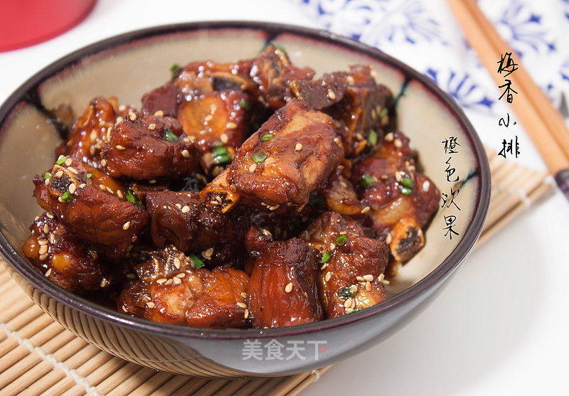 Plum Fragrant Pork Ribs--sweet and Sour Taste, Love Pork Ribs recipe