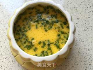 Garlic Steamed Egg recipe