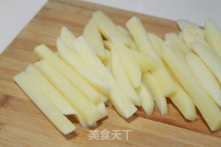 Stir-fried Potato Chips recipe