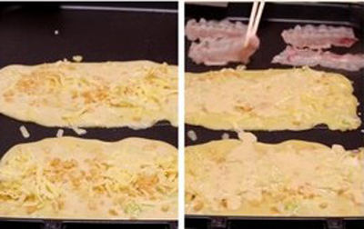 Chopsticks Roll Okonomiyaki recipe