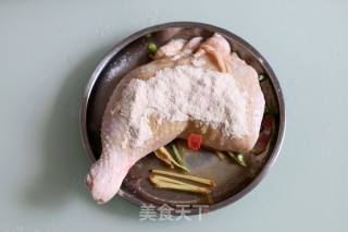 #trust之美# Steamed Chicken Drumsticks with Salt Baked Chicken Noodle recipe