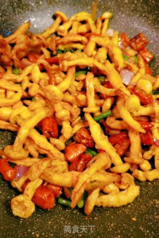 Spicy White Jade Mushroom recipe