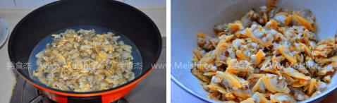 Clam Meat Mixed with Cucumber recipe