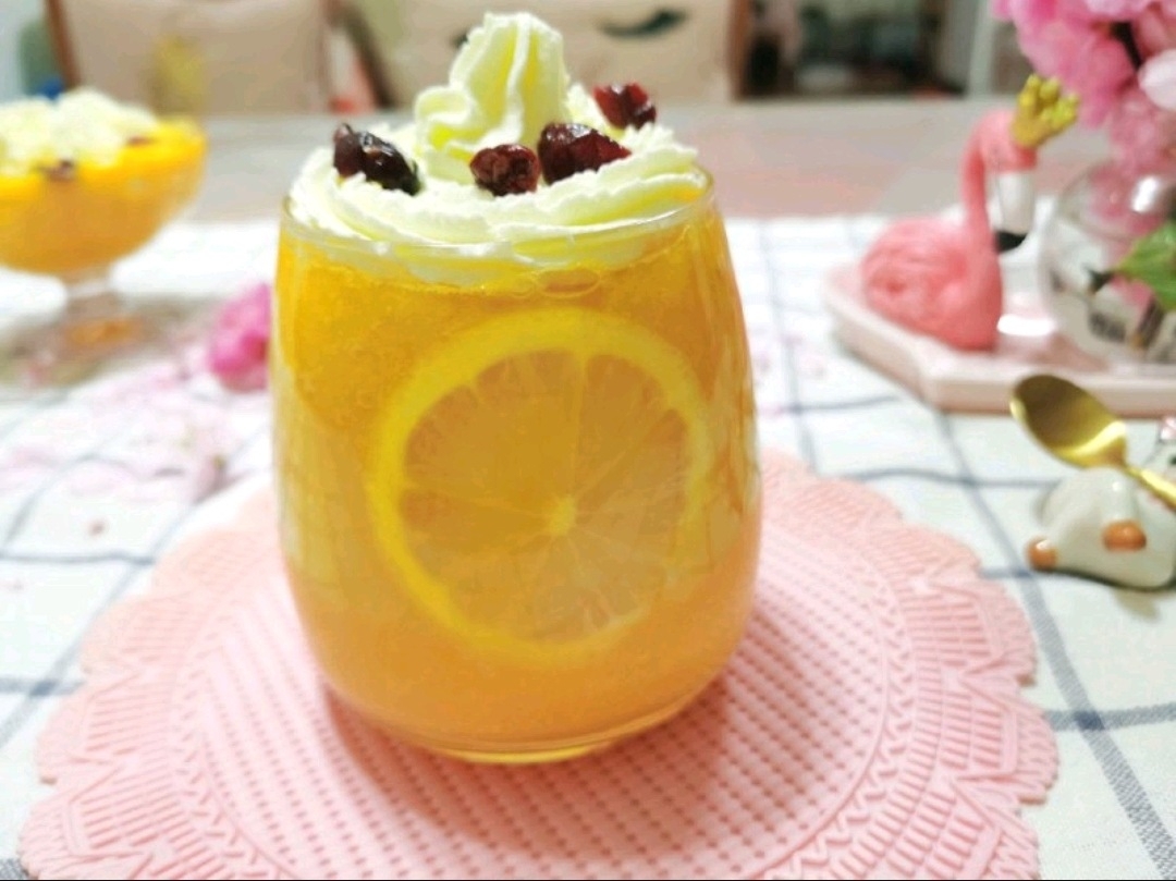 Snow Top Cranberry Mango Lemon Soda recipe