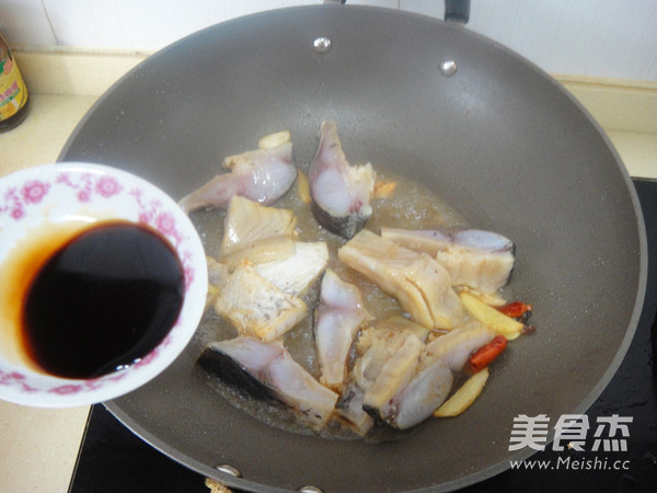 Braised Salted Fish with Bamboo Shoots recipe