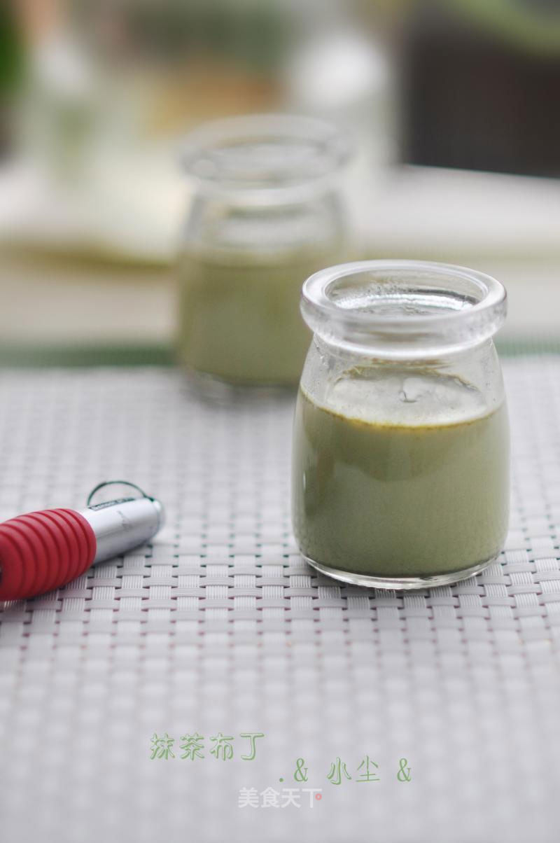 Steamed Matcha Pudding recipe