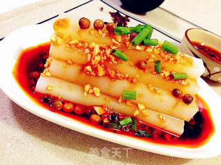 Spicy Red Oil Mixed Jelly recipe