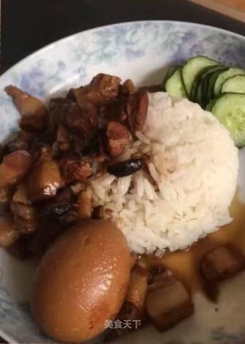 Braised Pork on Rice recipe