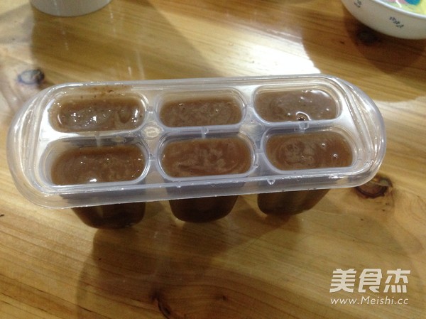 Homemade Red Bean Popsicles recipe