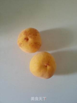 Canned Yellow Peach with Rock Sugar recipe