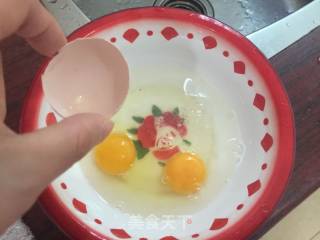 Steamed Egg with Shrimp Skin recipe