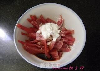 Stir-fried Celery with Shredded Pork recipe