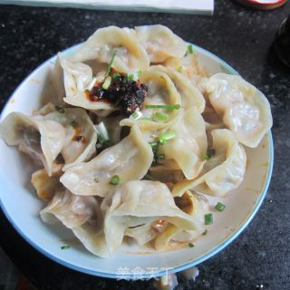 Pork Dumplings with Oil Residue recipe