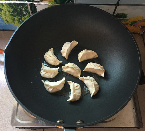 Sauerkraut and Pork Fried Dumplings recipe