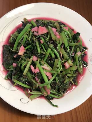 Stir-fried Amaranth recipe