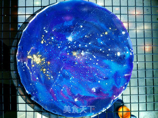 Starry Sky Yogurt Mousse Cake recipe