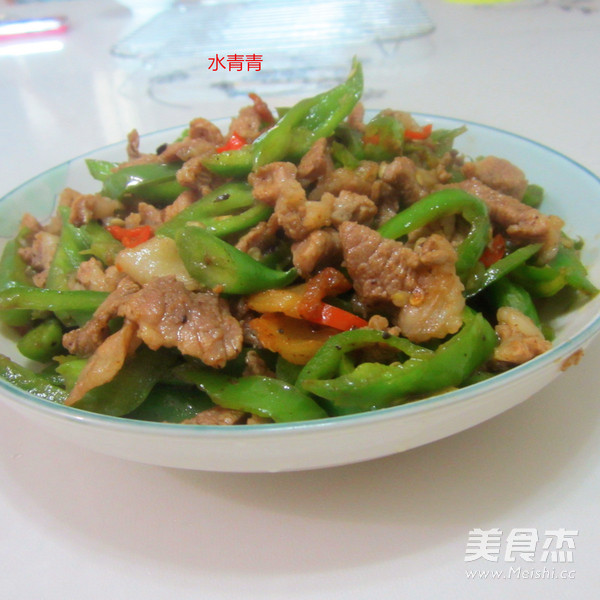 Stir-fried Pork with Tempeh and Chili recipe
