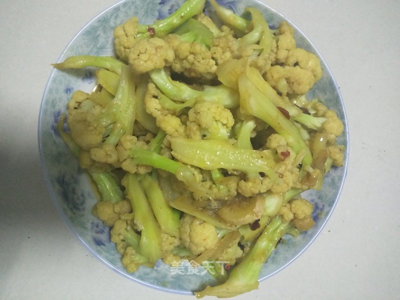Stir-fried Cauliflower recipe