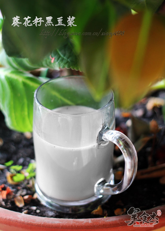 Sunflower Seed Black Soy Milk recipe