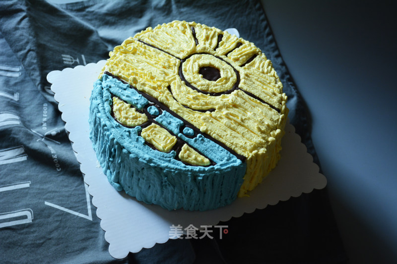 #trust之美#little Yellow Man Cake recipe