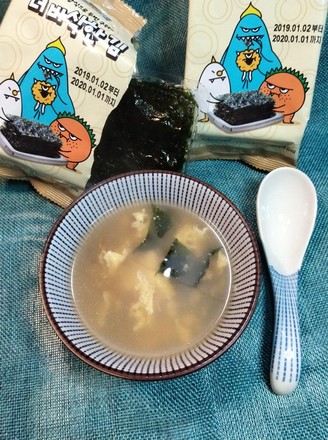 Seaweed Instant Soup recipe
