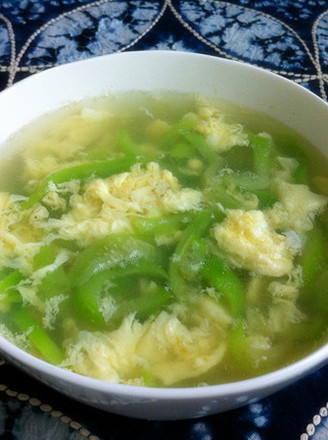 Loofah and Egg Soup recipe