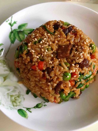 Fried Rice with Diced Beef
