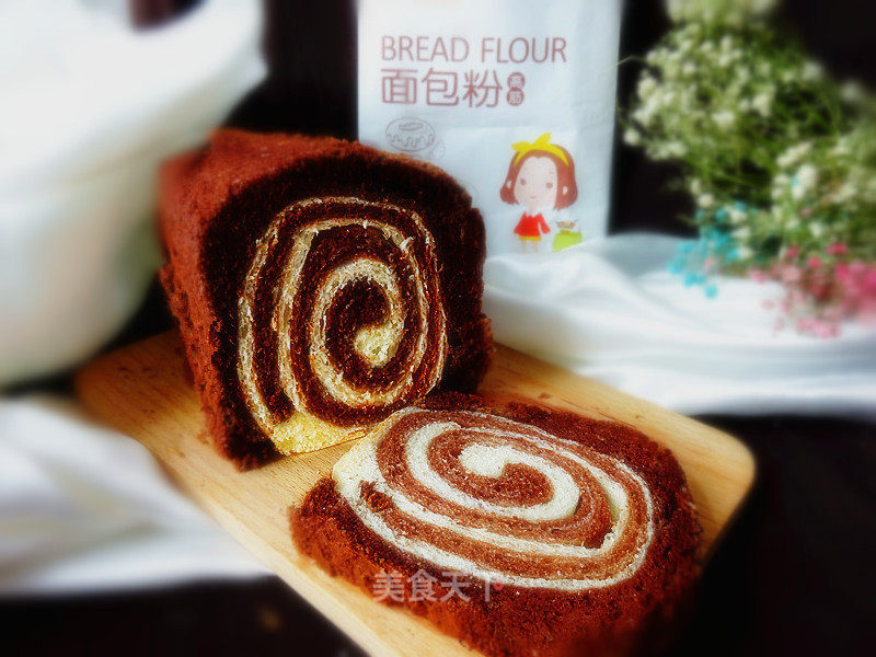 #新良第一节烤大赛# Strong Love Roll Heart Toast recipe